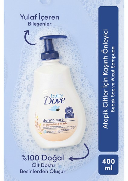 Atopik Ciltler Için Kaşıntı Önleyici Ekstra Hassas Ciltler Için Bebek Banyo Bakım Seti fırsatları