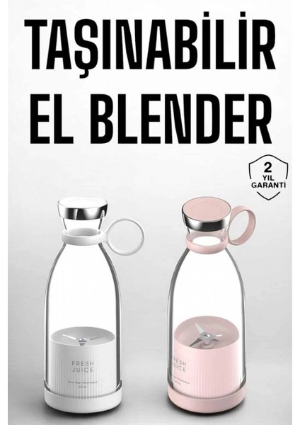 El Blender Taşınabilir Meyve Blender Şarj Edilebilir Taşınabilir Blender Elektrikli fiyatları