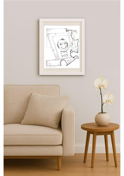 Terry Wilson 25x21cm Orijinal Karikatür Tablo indirimleri