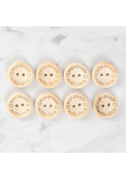 Loren Crafts Handmade 8'li Düğme - 1615