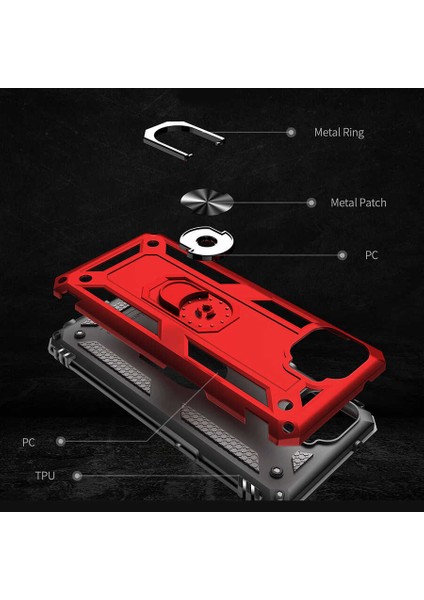 Spia Oppo Reno 4 Lite Kılıf Spıa Vega Kapak-Mavi fırsatları