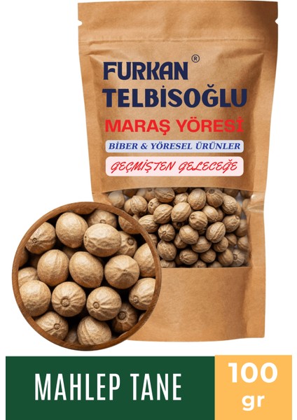 Mahlep Tane ( Doğal Kurutulmuş, Elenmiş, Katkısız ) 100GR