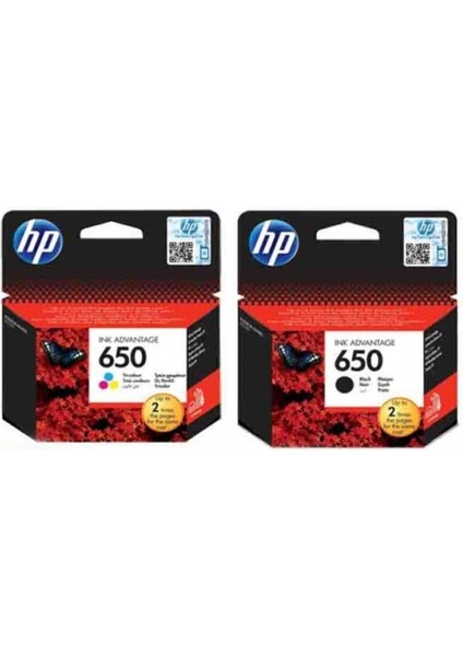 Hp Orjinal 650 CZ101A / CZ102A 1015 / 1515 / 1516 / 2545 / 2546 Set Karuş