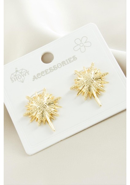 Yıldız Metal Küpe