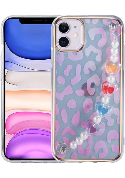 Spia Zore Apple iPhone 11 Kılıf Pilla Kapak-Pembe
