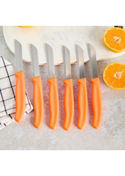 Mira 6 Parça Meyve Bıçak Seti Turuncu