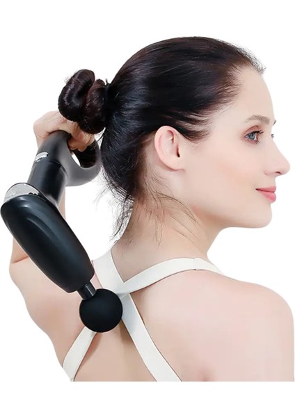 Glr KH-555 Taşınabilir Şarjlı Titreşimli Kas Masaj Cihazı 4 Başlıklı Hediye Seti modelleri