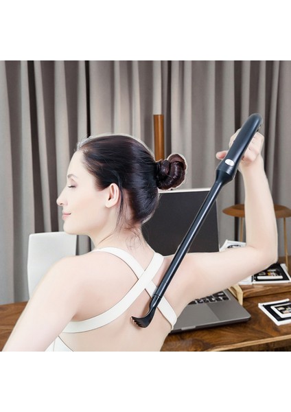 Glr KH-555 Taşınabilir Şarjlı Titreşimli Kas Masaj Cihazı 4 Başlıklı Hediye Seti