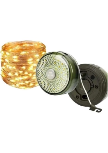 Şarjlı 10 Metre Şerit LED Kamp Lambası PT-390 indirimleri