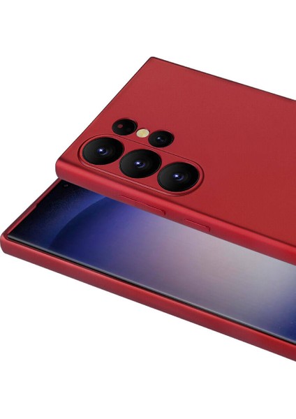 Spia Galaxy S24 Ultra Kılıf Spıa Premier Silikon Kapak-Mürdüm fırsatları