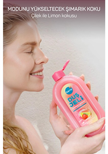 Besleyici ve Nemlendirici Çilek Aromalı Duş Jeli 450 ml fiyatları