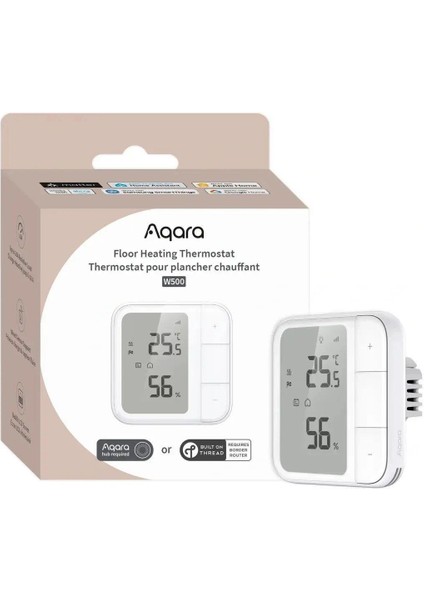 Akıllı Yerden Isıtma Termostatı W500 UT-A01D (Apple Home Destekli)