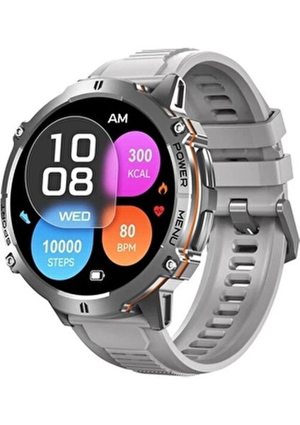 Harvox X2 Pro Tank Saat Bildirimleri Görme Iphone ve Android Uyumlu 100GÜN Şarj Akıllı Saat modelleri