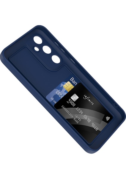Galaxy A26 Kılıf Kamera Korumalı Kartlık Hazneli Vitra Kapak - Siyah fırsatları