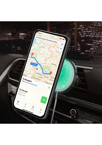 Galaxy S25 Edge Kılıf Magnetik Standlı Kamera Korumalı Sürgülü Kapak - Siyah