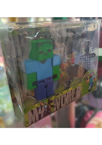 Minecraft Karakter 10CM (Model 4 ) AD68519