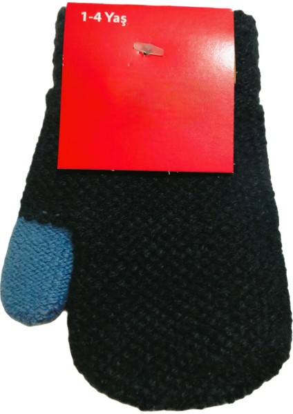 Erkek Bebe Örme Tek Parmaklı Eldiven 1-4 Yaş modelleri