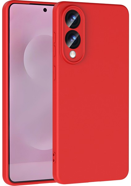 Galaxy S25 Edge Kılıf Mara Lansman Kapak - Kırmızı