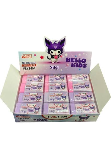 Hello Kids Silgi 24'lü ( 1 Paket )