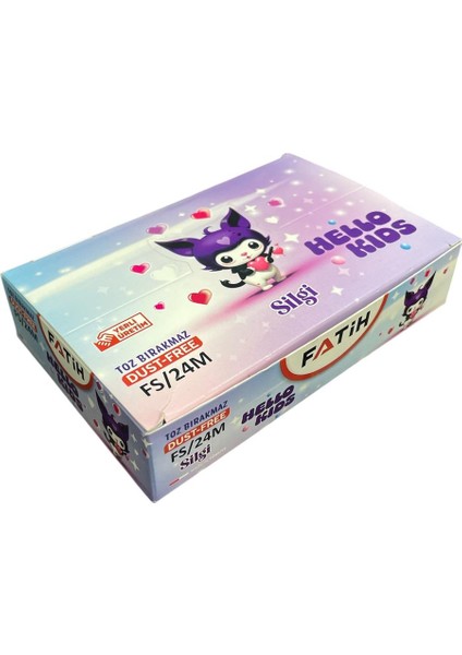 Hello Kids Silgi 24'lü ( 1 Paket ) modelleri