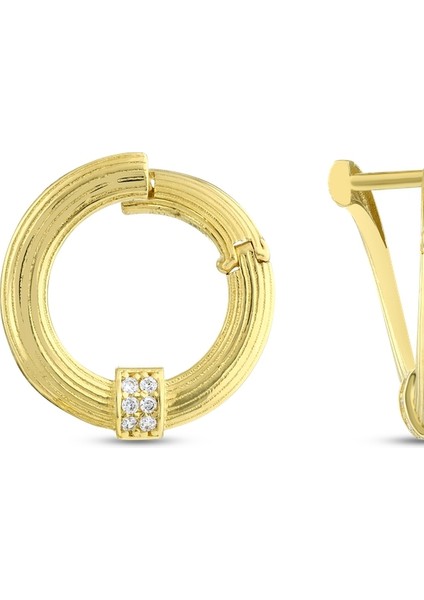 Tasarım Altın Küpe - 14K fiyatları