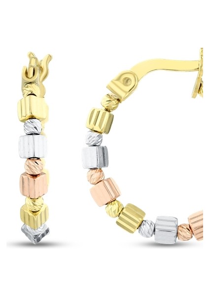 Altın Halka Küpe - 14K fiyatları