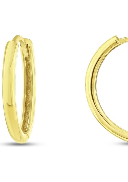 Altın Halka Küpe - 14K fiyatları