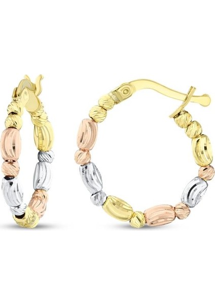 Altın Halka Küpe - 14K