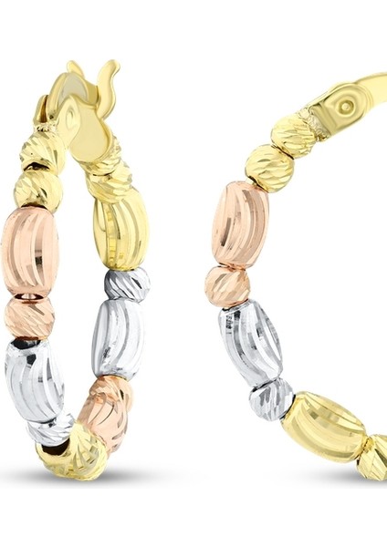 Altın Halka Küpe - 14K fiyatları