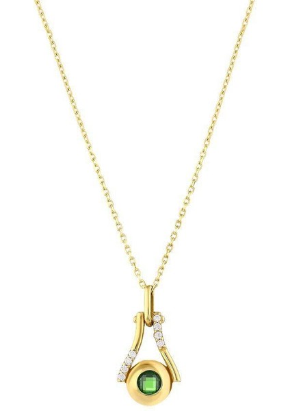 Altın Tasarım Kolye - 14K