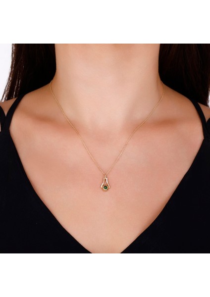 Altın Tasarım Kolye - 14K modelleri