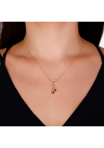 Altın Tasarım Kolye - 14K modelleri