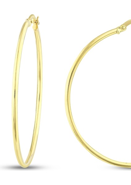 Altın Halka Küpe - 14K fiyatları