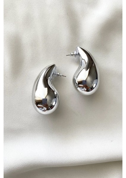 Su Damlası Gümüş Küpe modelleri