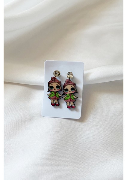 Kız Figürlü Küpe Seti fiyatları