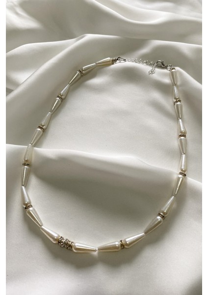 Konik Inci Taşlı Kolye fiyatları