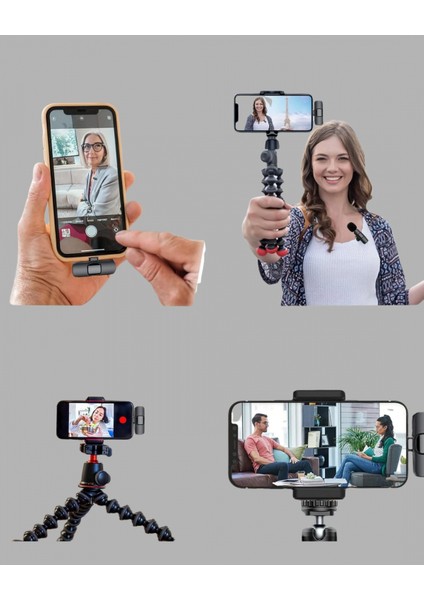 Kablosuz Mikrofon - Telefon ve Bilgisayar Uyumlu fırsatları