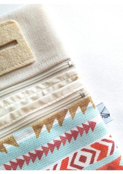 Naturel Boho Kanvas Tütün Çantası fırsatları