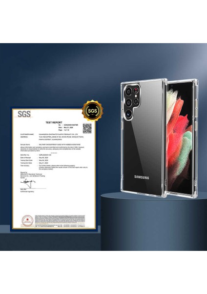 Spia Zore Galaxy S22 Ultra Kılıf Forst Kapak-Renksiz fiyatları