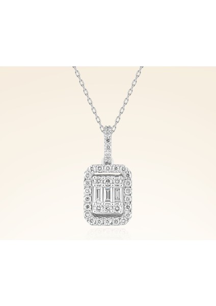 0,40 Karat Baget Pırlanta Kolye fırsatları