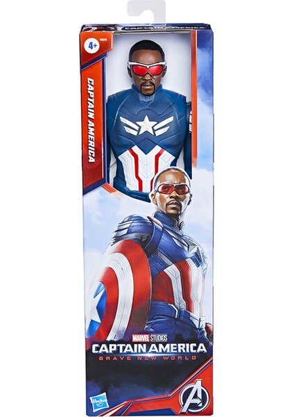 Captain America Brave New World Titan Hero Serisi Aksiyon Figürü 30CM F9276