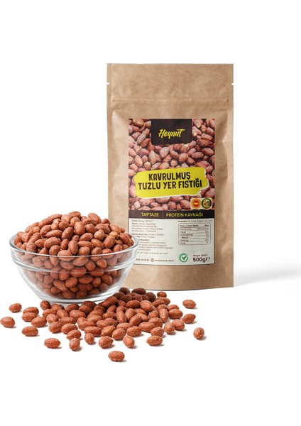 Kavrulmuş Tuzlu Fıstık 500 gr