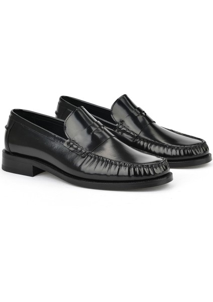 , Erkek Hakiki Deri Ayakkabı 15350Z6868 Siyah fiyatları