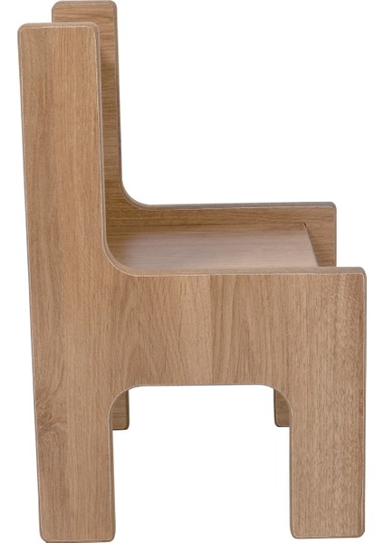 2 Kişilik Çekmeceli Oyun, Aktivite, Etkinlik Masası, Ceviz-Turuncu, 18MM Mdf indirimleri