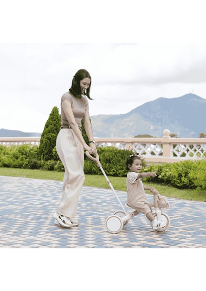 Learning Trike 3in1 Plus Bisiklet - Pastel Bej