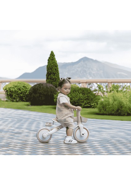 Learning Trike 3in1 Plus Bisiklet - Pastel Bej