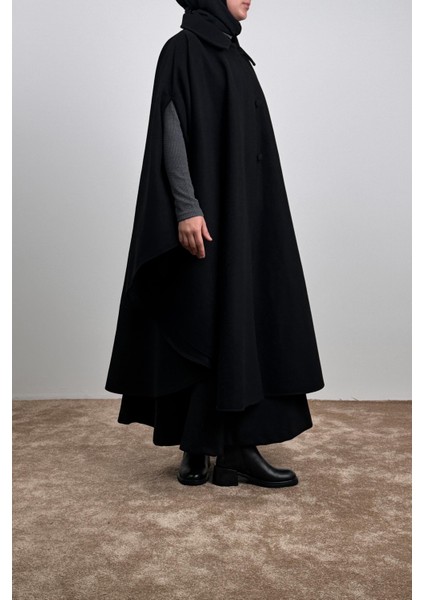 Uzun Kaşe Panço - Siyah