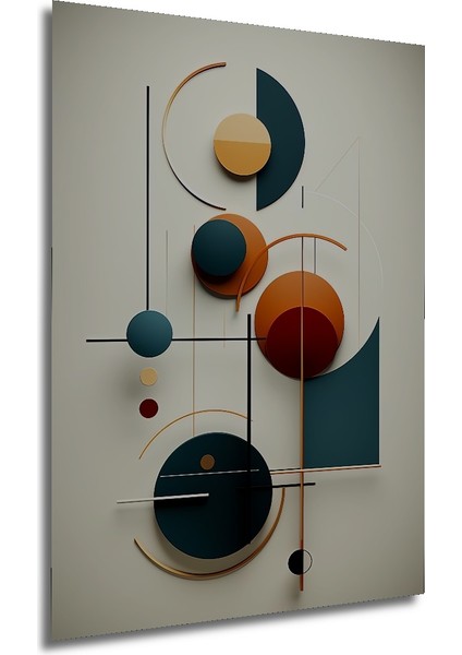 Geometrik Formlar Modern Soyut Sanat Ahşap Dekoratif Tablo Dikdörtgen Tablo fırsatları