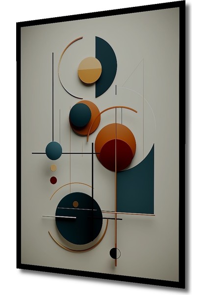 Geometrik Formlar Modern Soyut Sanat Ahşap Dekoratif Tablo Dikdörtgen Tablo indirimleri