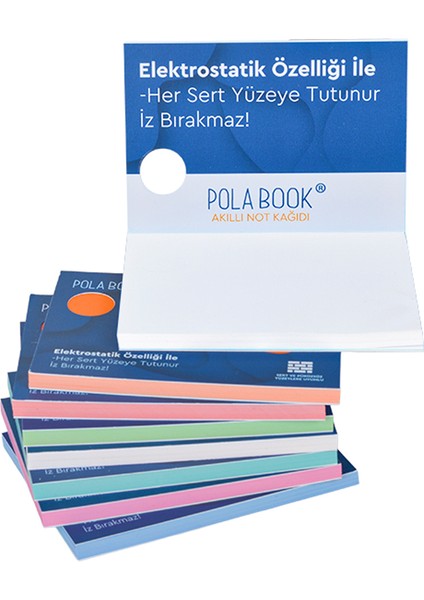 Elektrostatik Beyaz Akıllı Not Kağıdı 7X10CM - 100 Sayfa